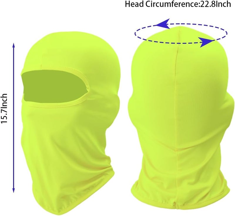 SRLLBBY Balaclava Summer Ski Masks, Thin Breathable Soft Skull Face Mask, Cooling Motorcycle Head Bandana for Men Women - Image 3